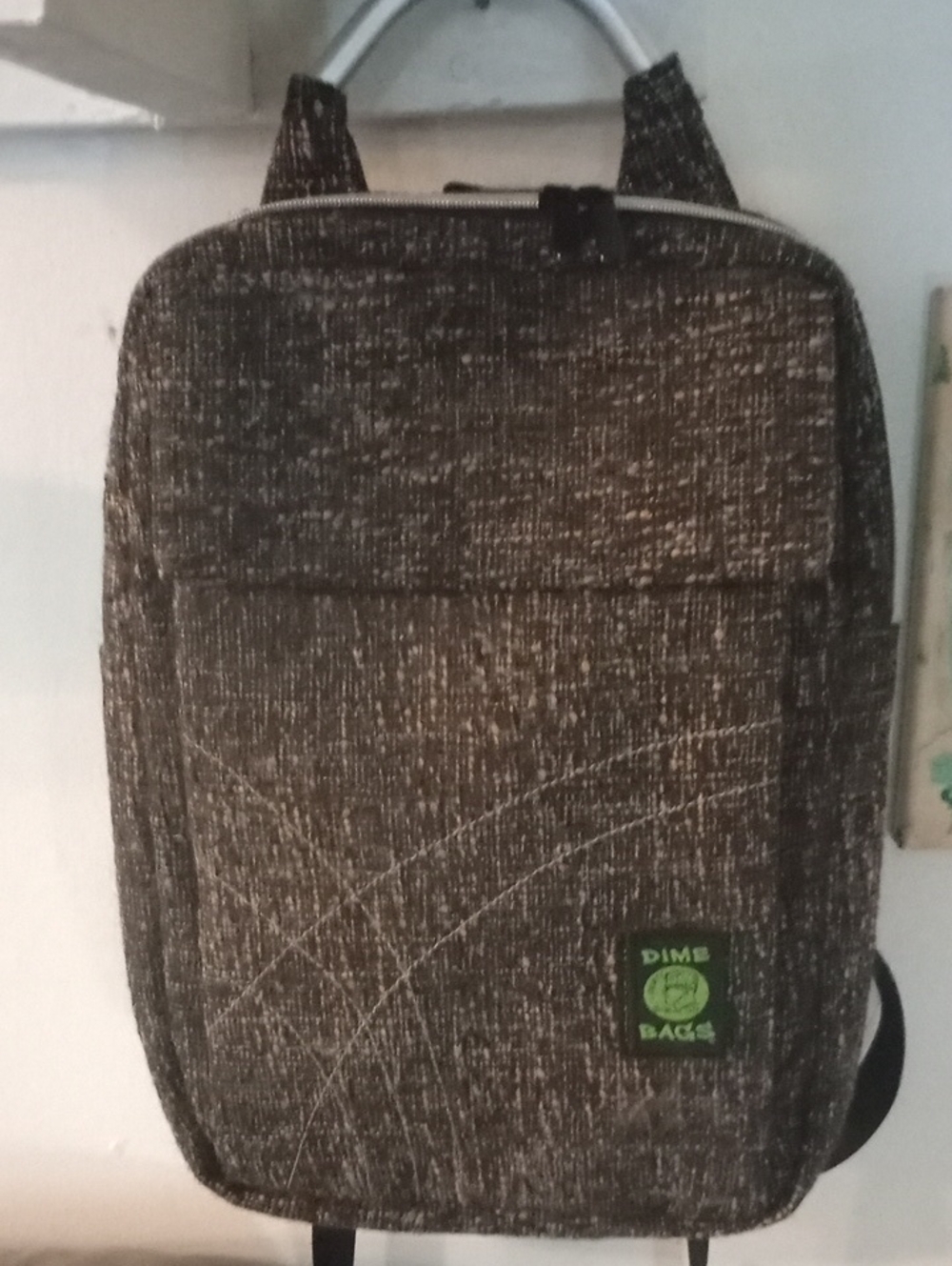 Dime Bags Black Speckled Backpack